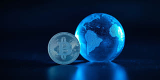 Activo digital mostrado como componente de los mercados financieros mundiales