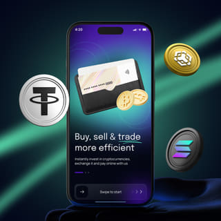 Aplicación de trading Ancla Fianzovera en un teléfono celular